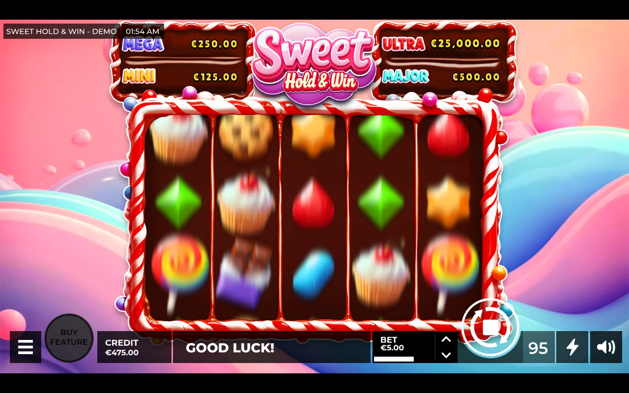 Sweet Hold & Win gameplay