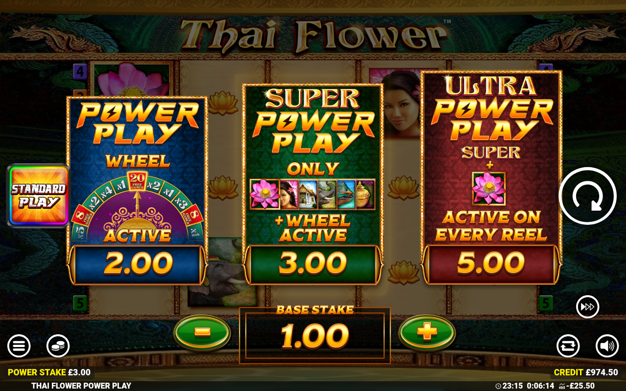Thai Flower Power Play base game