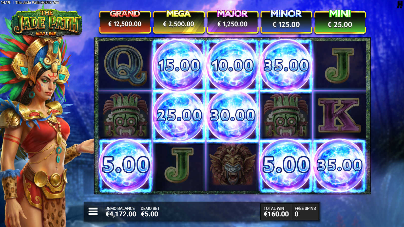 The Jade Path Hold & Win Jade Bounty Hold & Win bonus