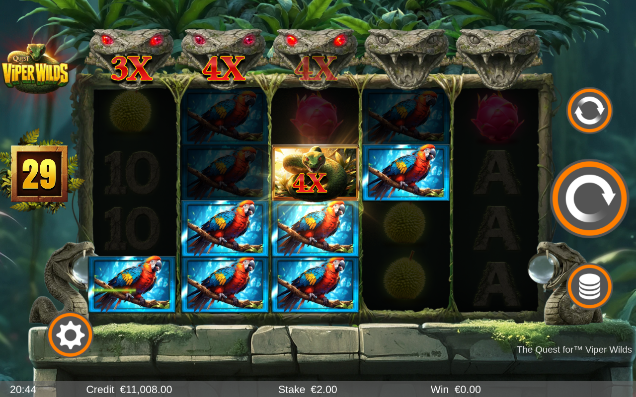 The Quest for Viper Wilds gameplay