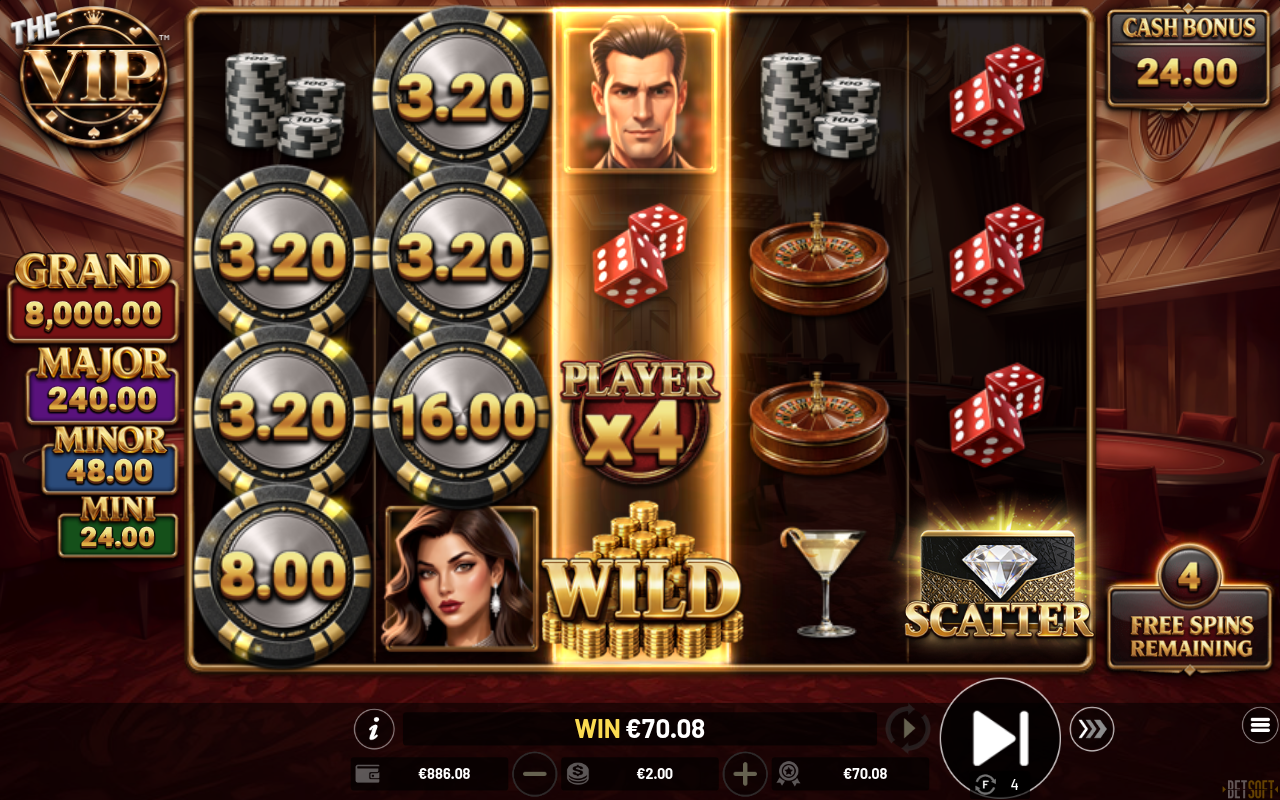 The VIP bonus round