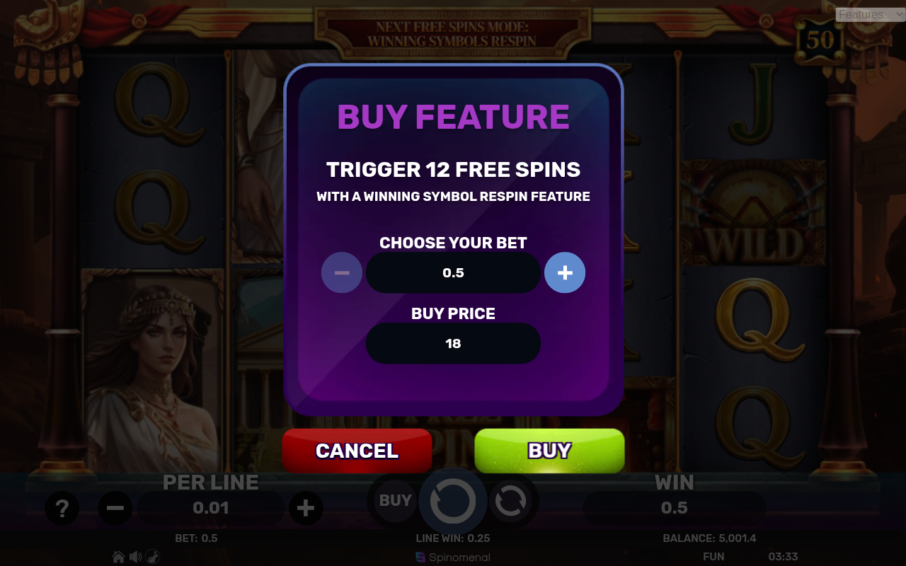 The Wild 300 bonus buy