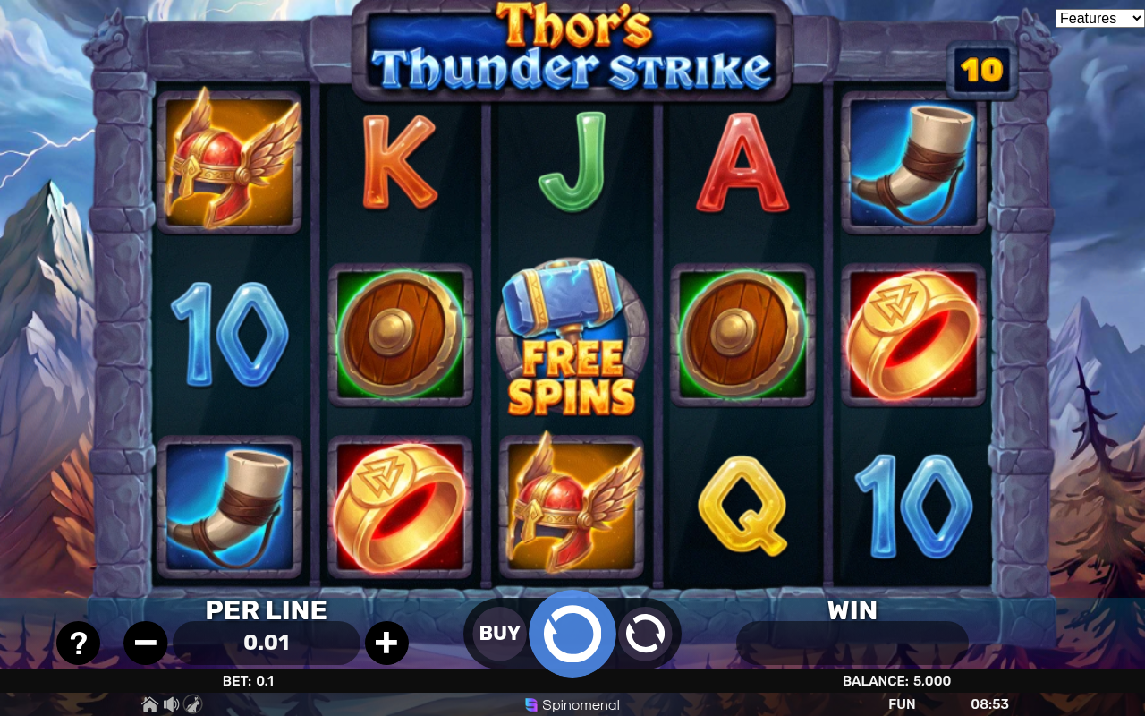 Thor's Thunder Strike base game