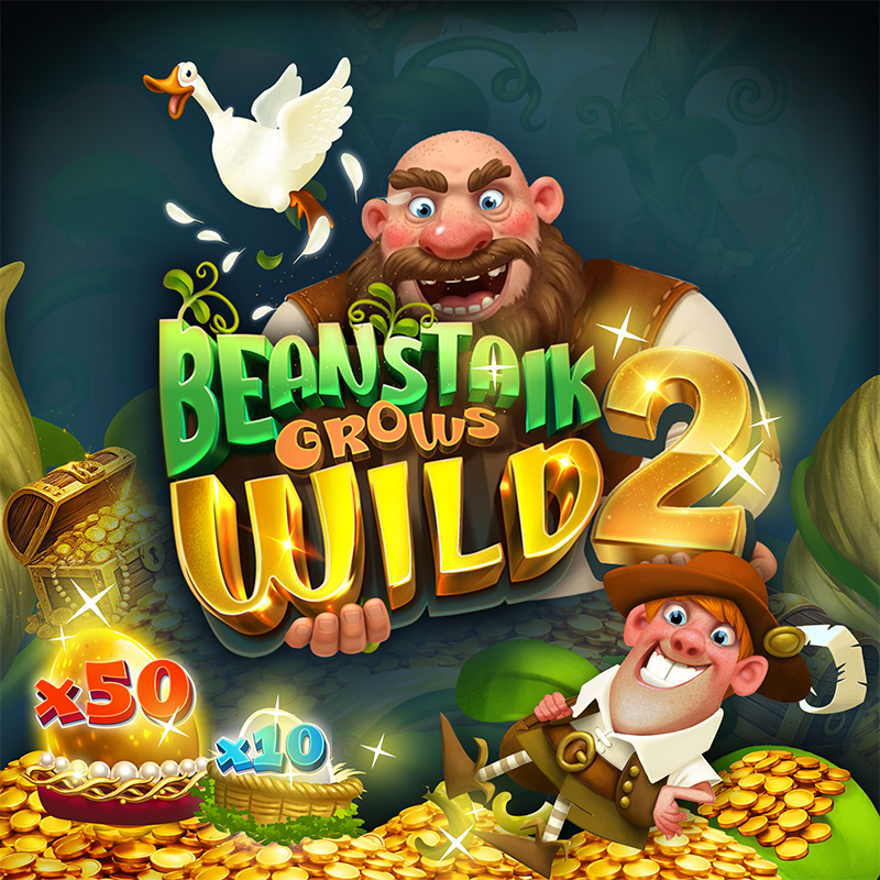 Beanstalk Grows Wild 2 slot game logo