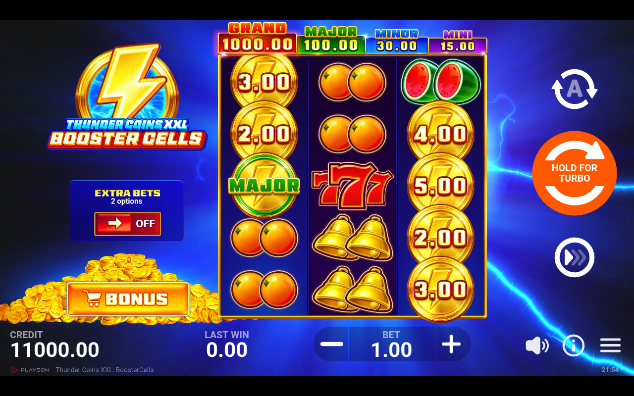 Thunder Coins XXL: Booster Cells base game