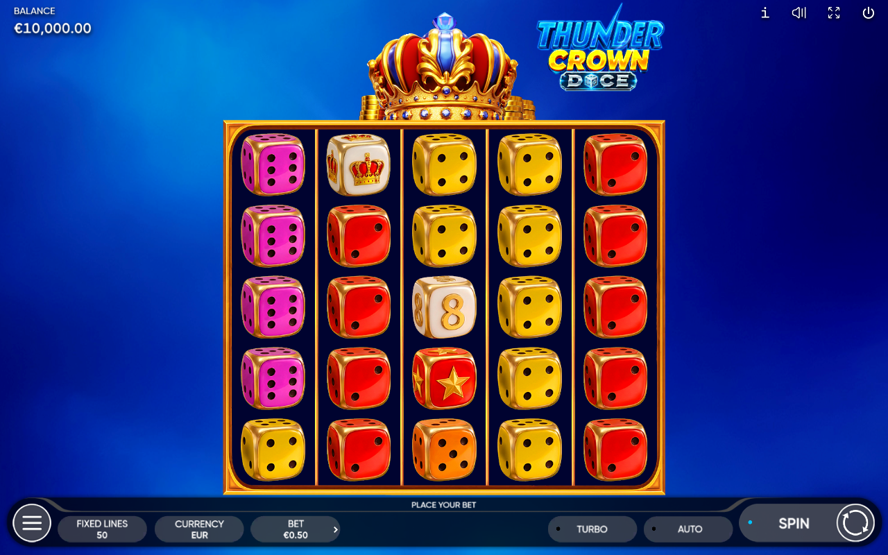 Thunder Crown Dice base game