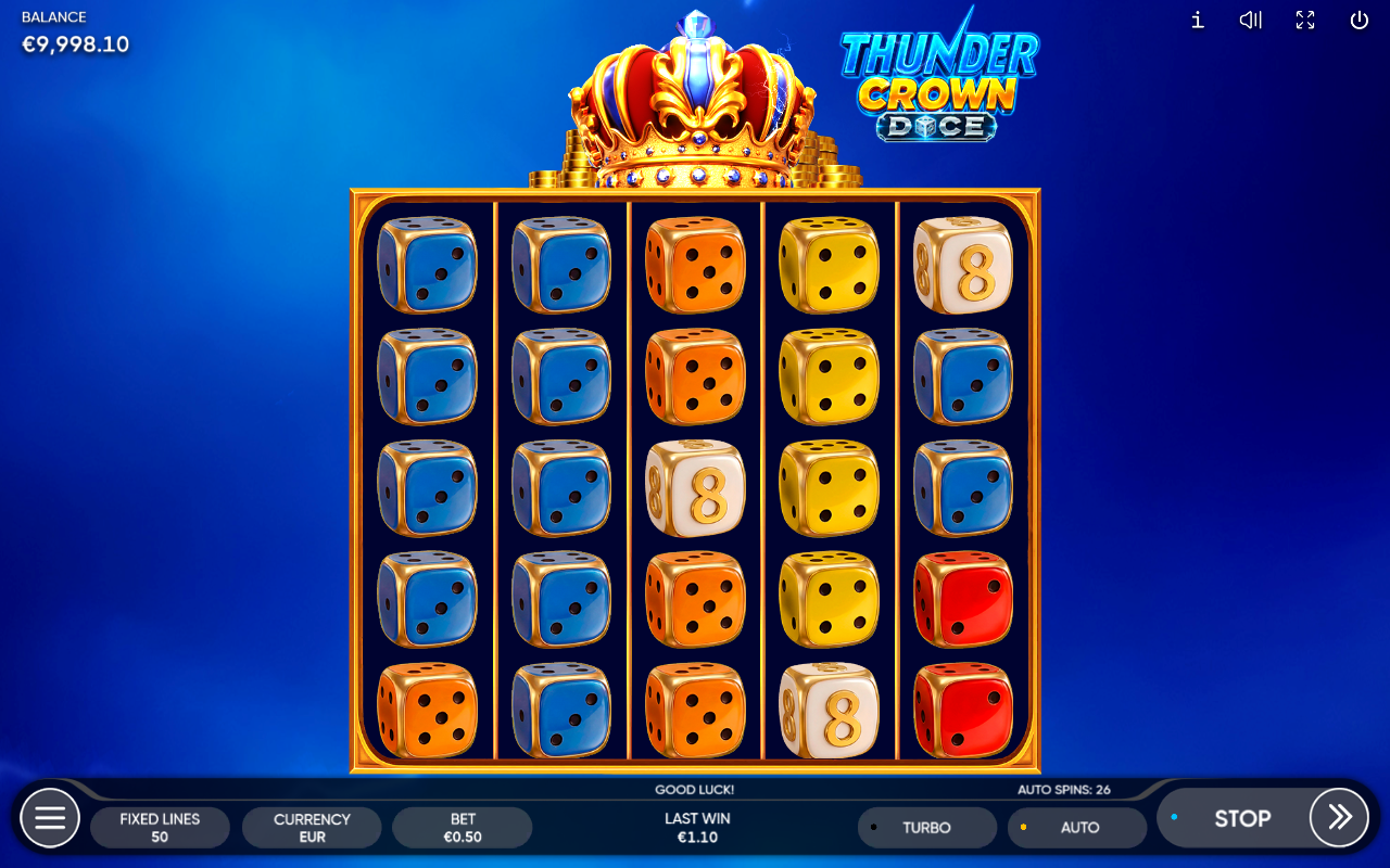 Thunder Crown Dice gameplay