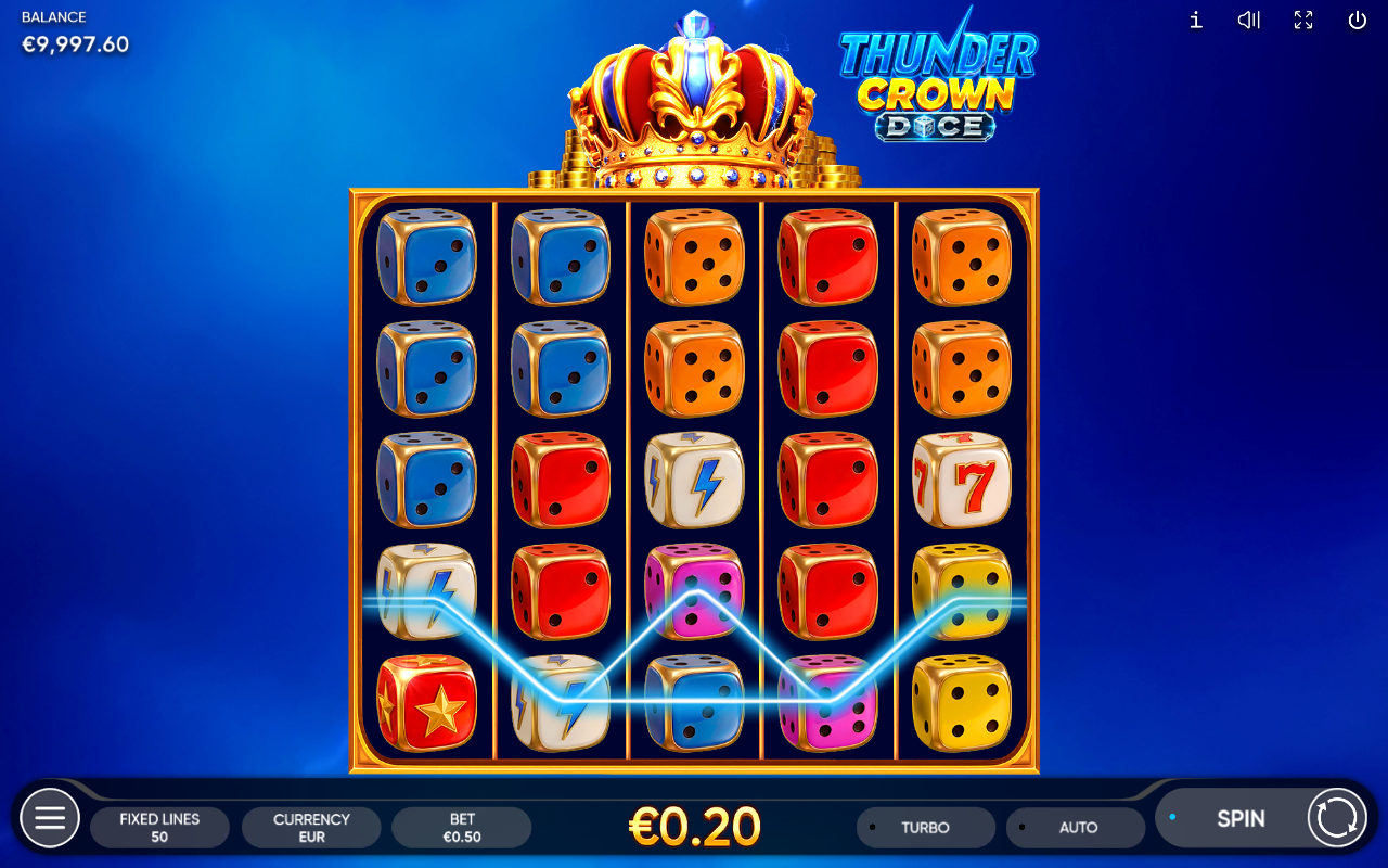 Thunder Crown Dice gameplay