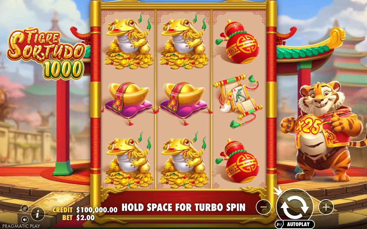 Tigre Sortudo 1000 base game