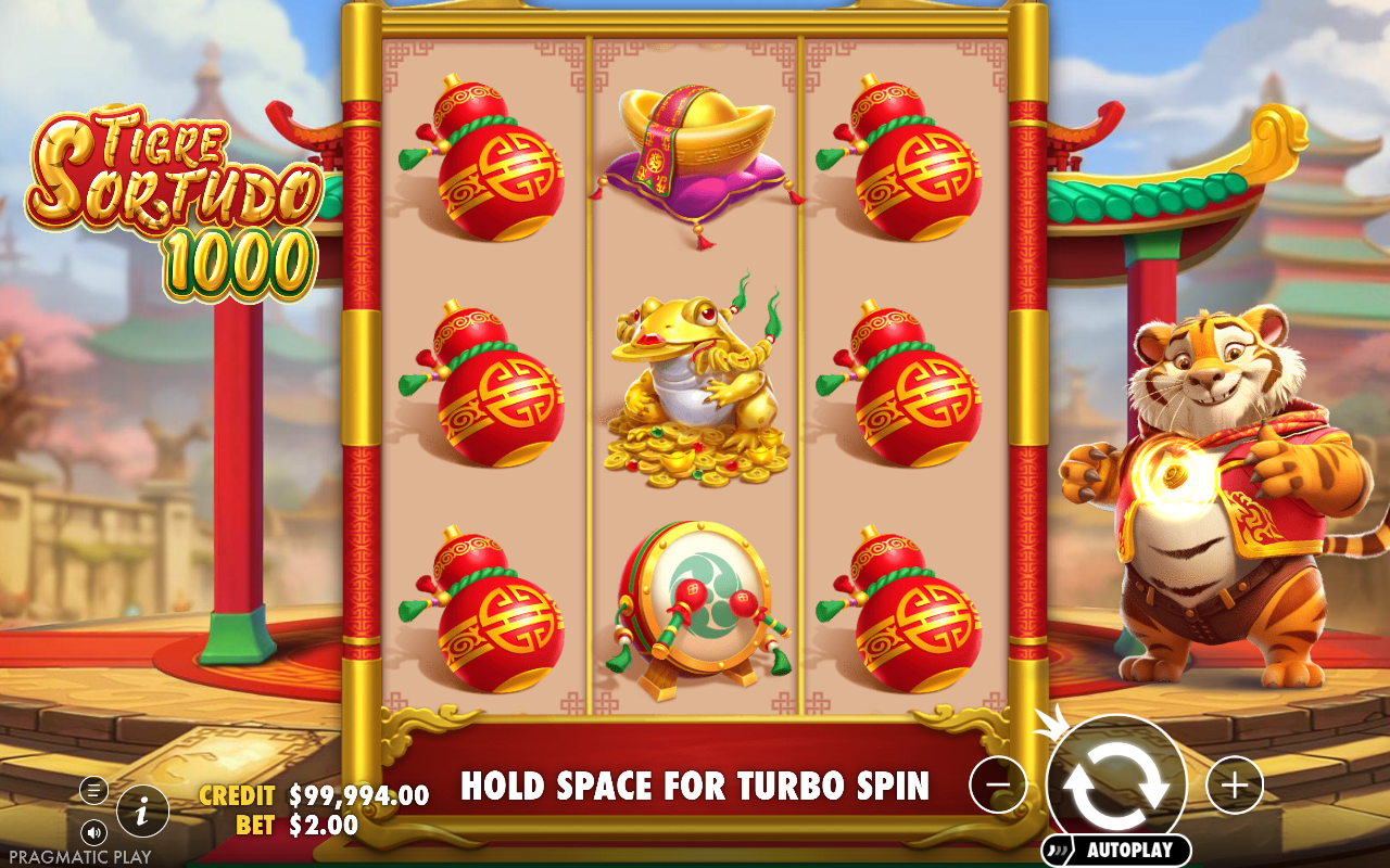 Tigre Sortudo 1000 gameplay