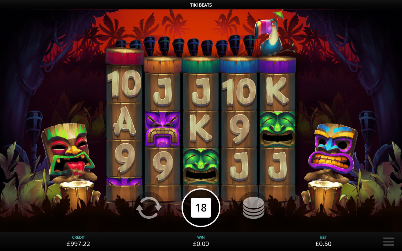 Tiki Beats gameplay