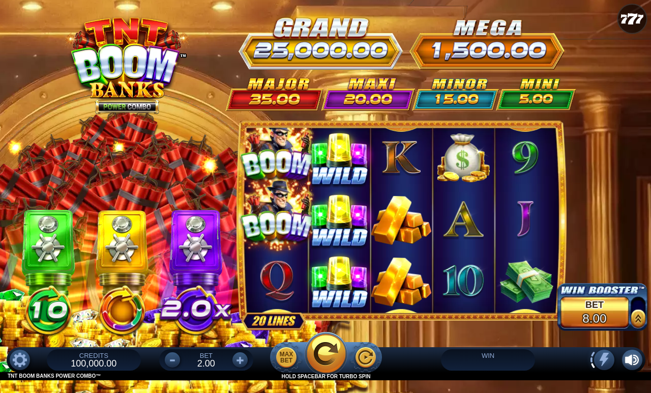 TNT Boom Banks Power Combo base game