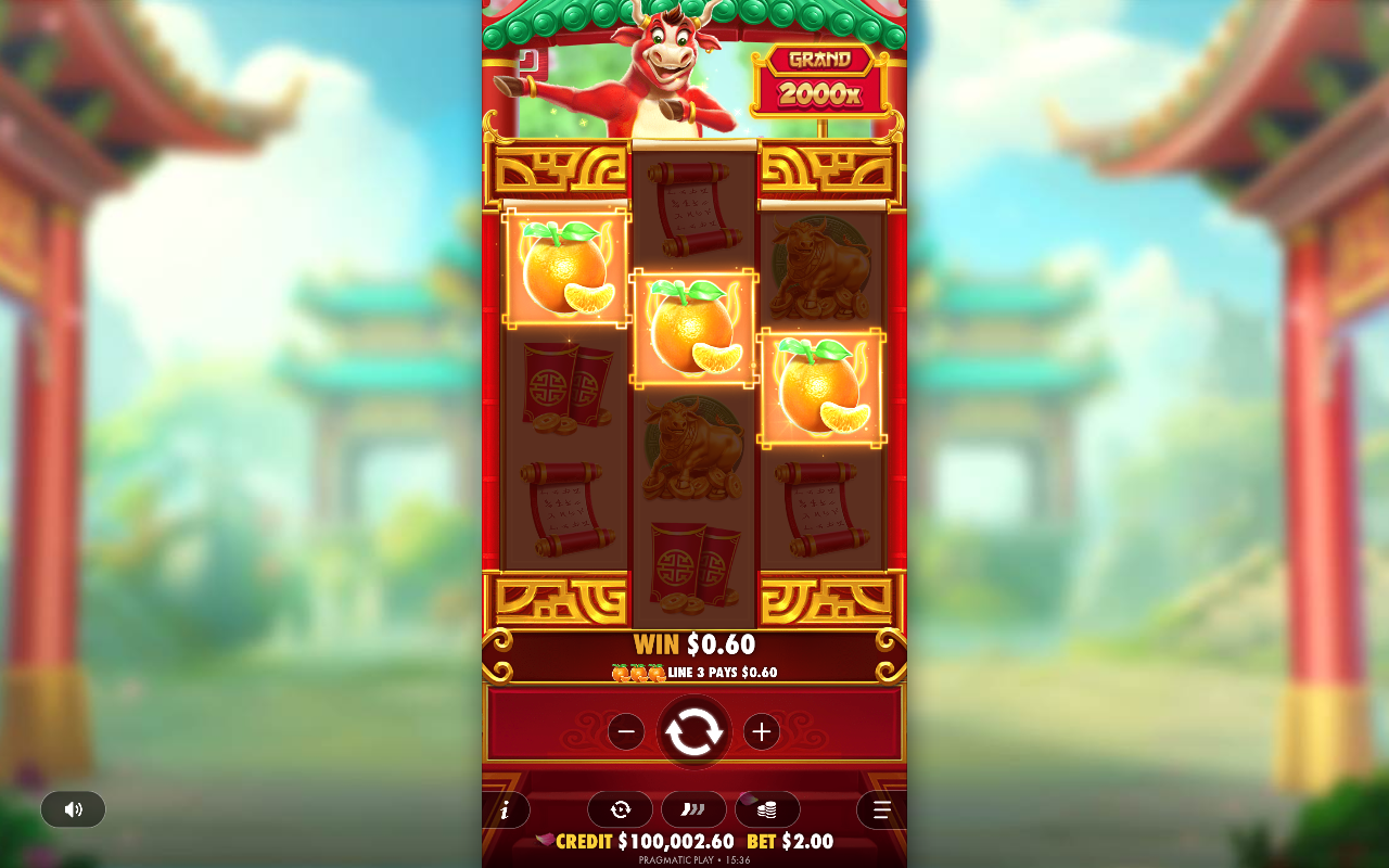 Touro Sortudo gameplay