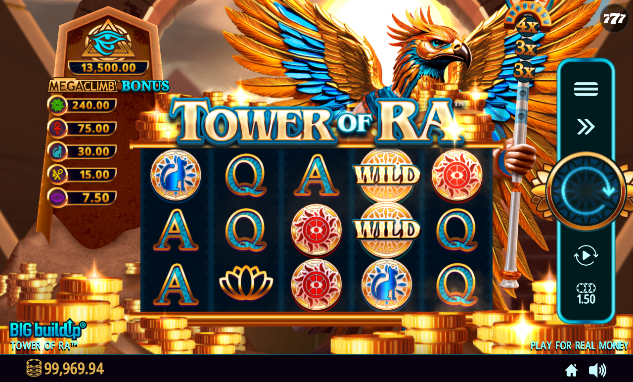 Tower of Ra gameplay