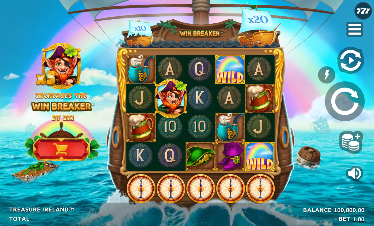 Treasure Ireland base game