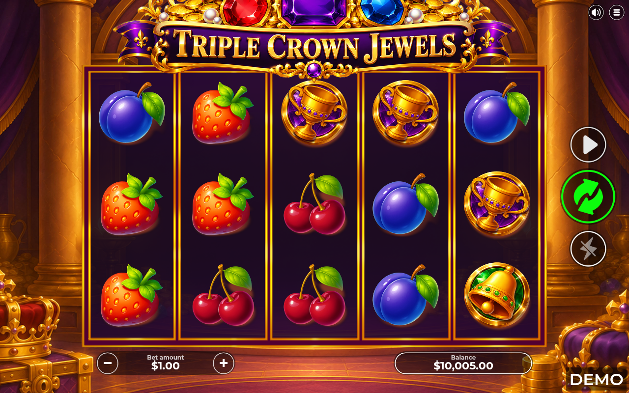 Triple Crown Jewels gameplay