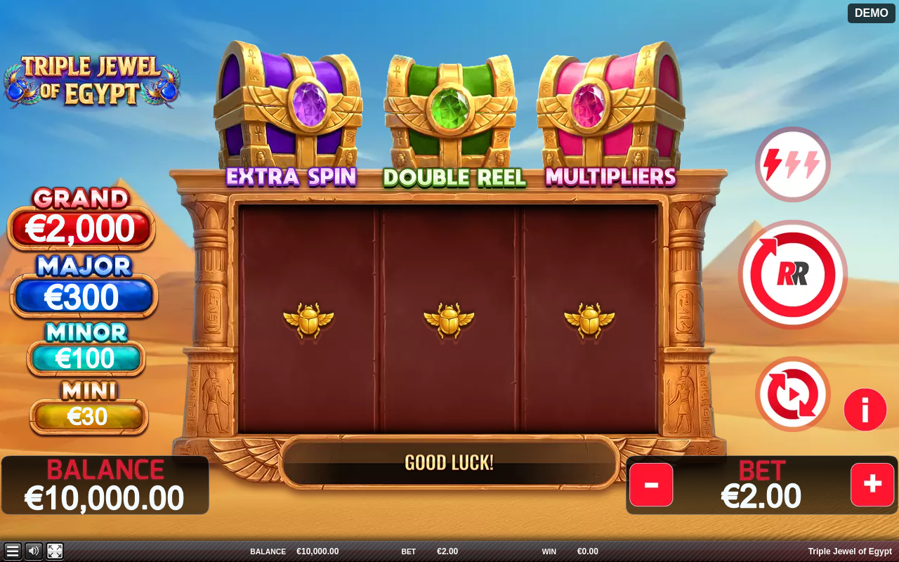 Triple Jewel Of Egypt base game