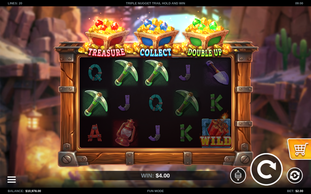 Triple Nugget Trail gameplay