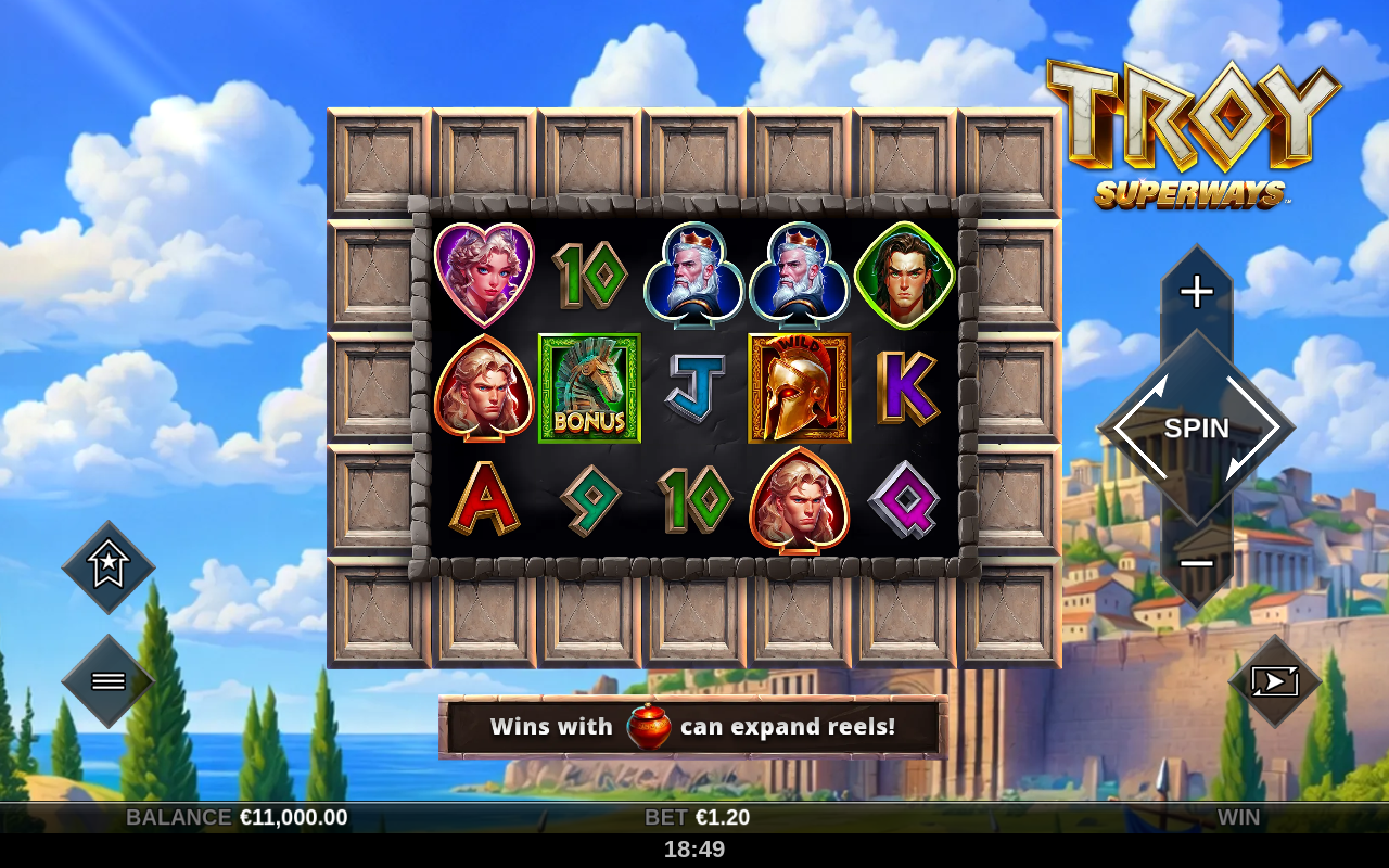 Troy SuperWays base game