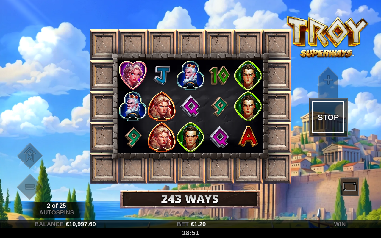 Troy SuperWays gameplay