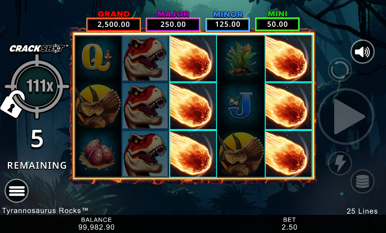 Tyrannosaurus Rocks Big Blocks gameplay