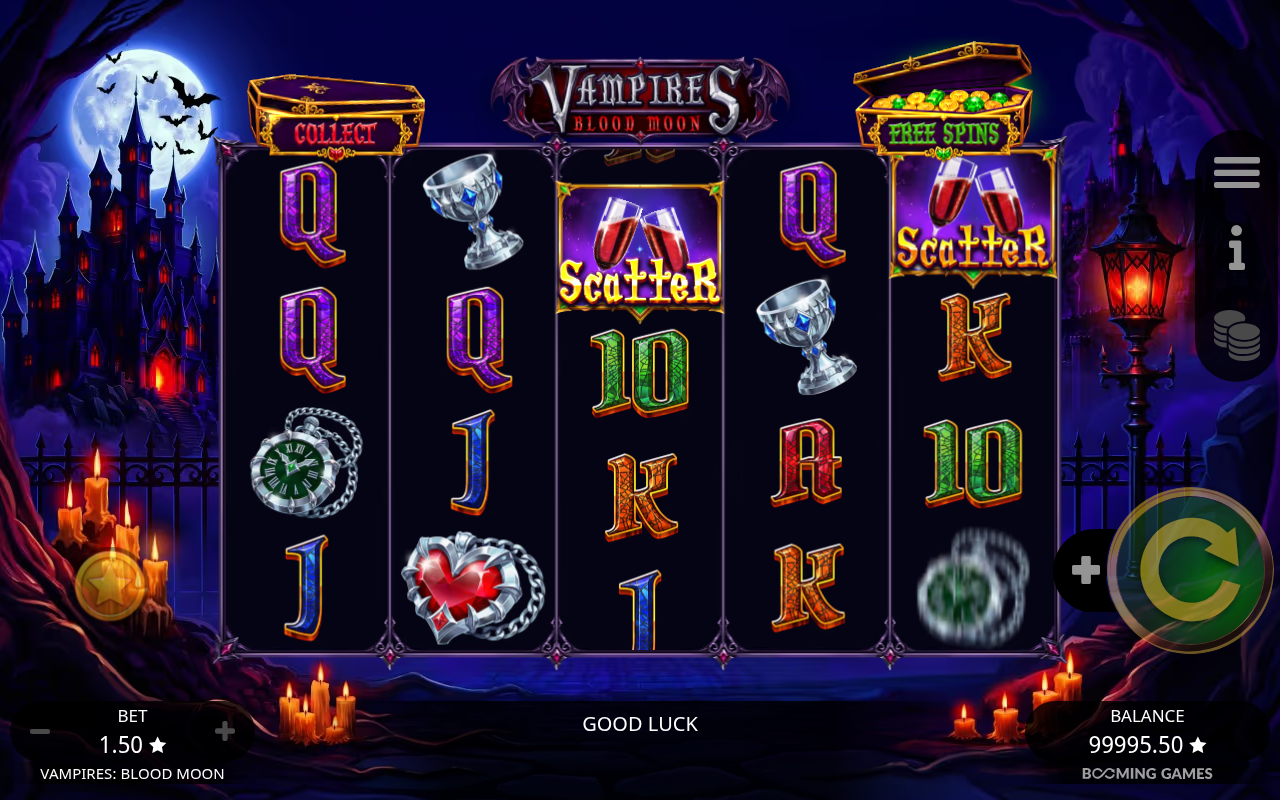Vampires: Blood Moon gameplay