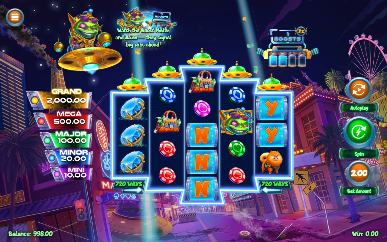 Vegas Space Heist Reloaded base game
