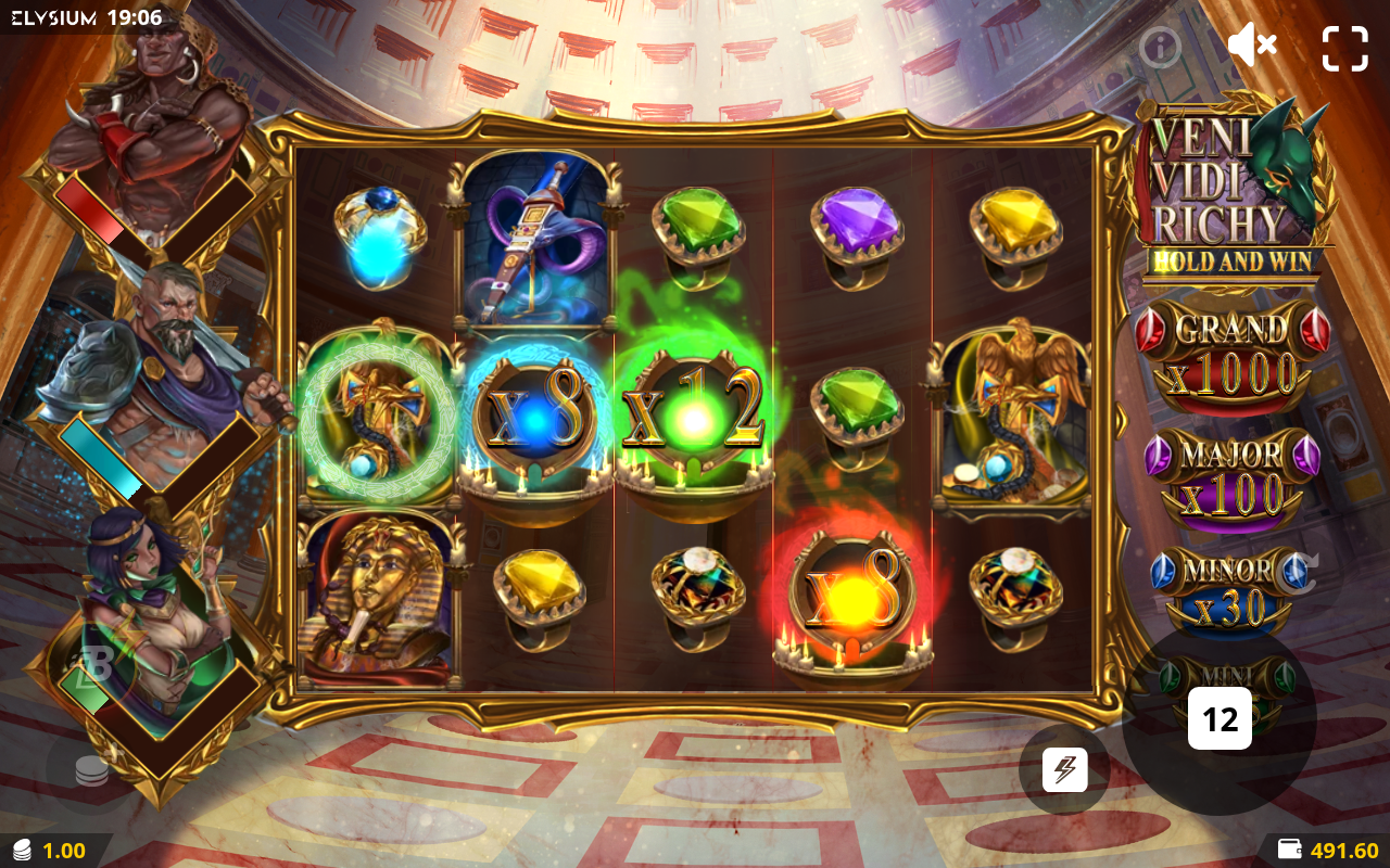 Veni Vidi Richy: Hold & Win gameplay
