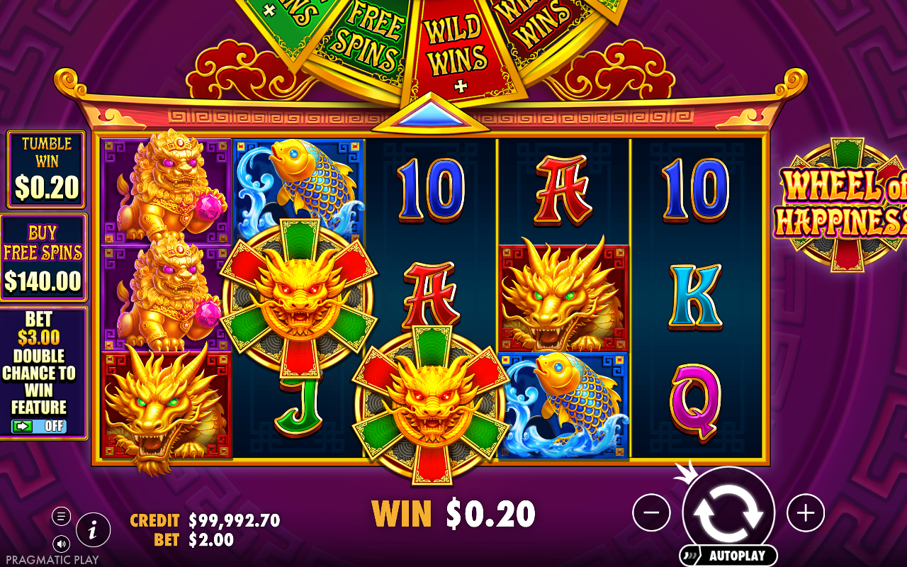Wheel of Happiness gameplay