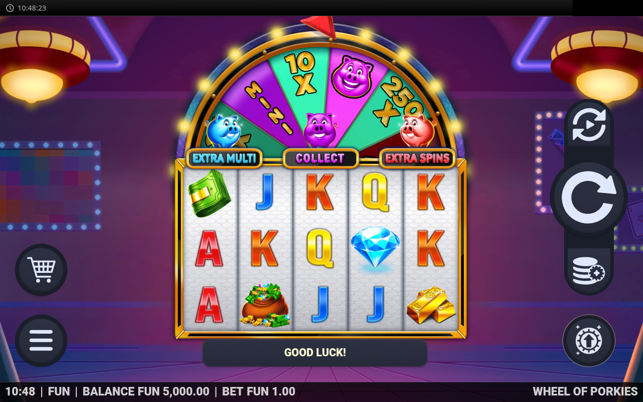 Wheel of Porkies base game