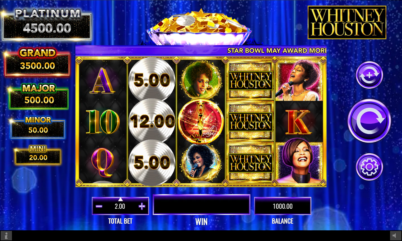 Whitney Houston base game