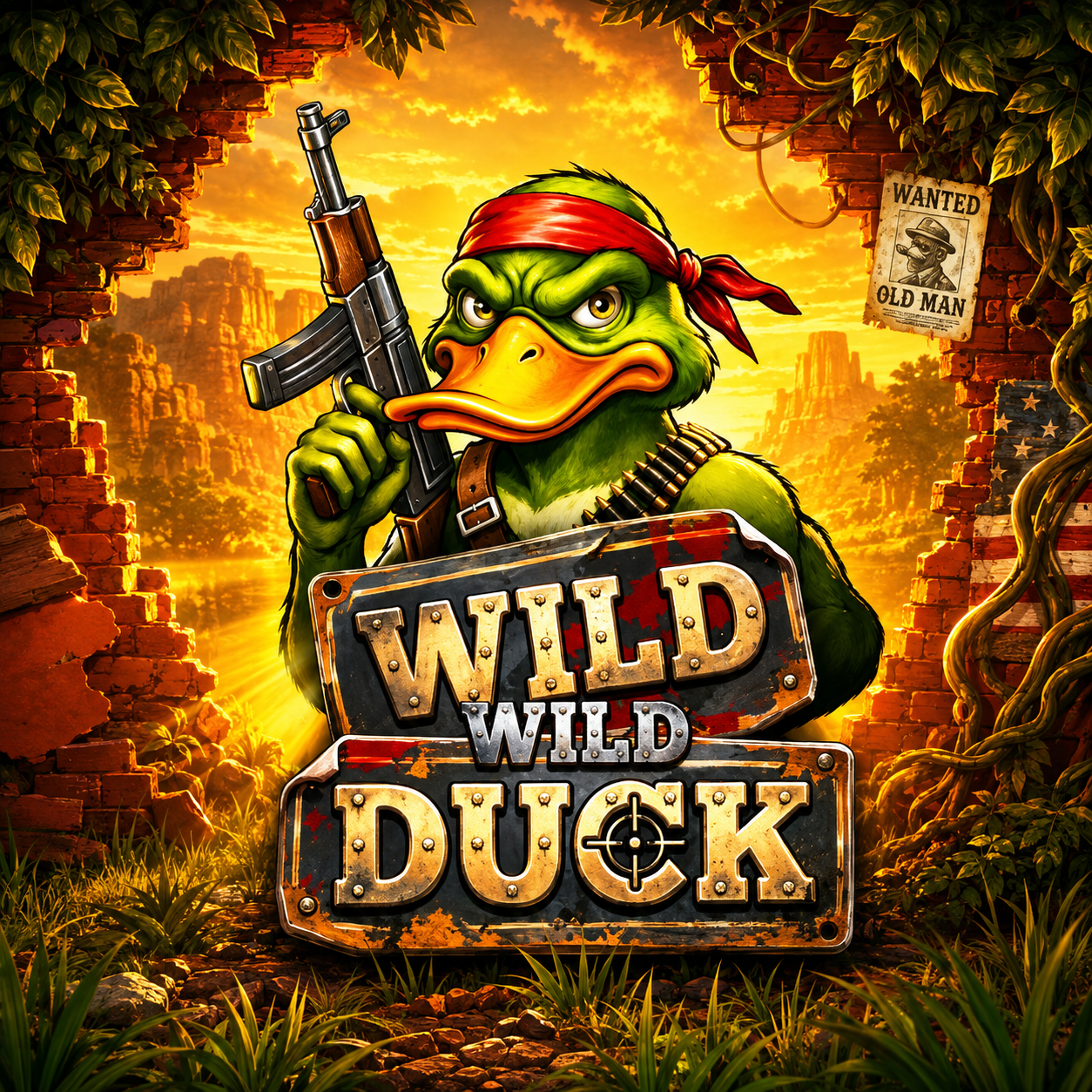 Wild Wild Duck slot game logo
