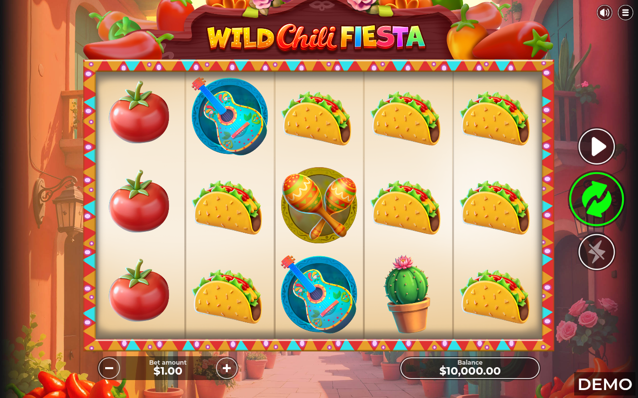 Wild Chili Fiesta base game