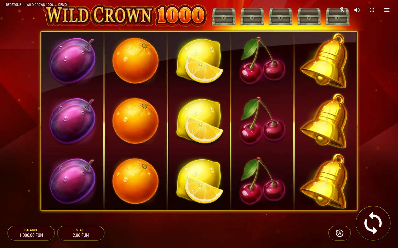 Wild Crown 1000 base game