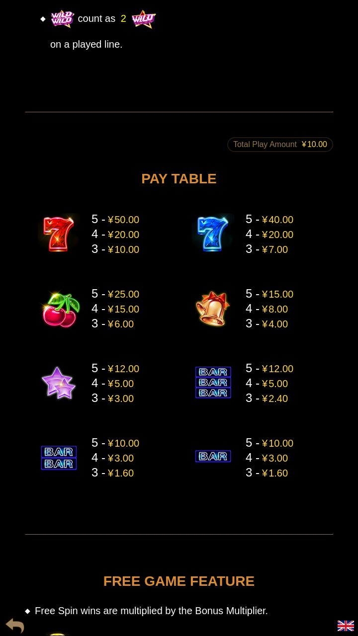 Wild Disco Night information screen