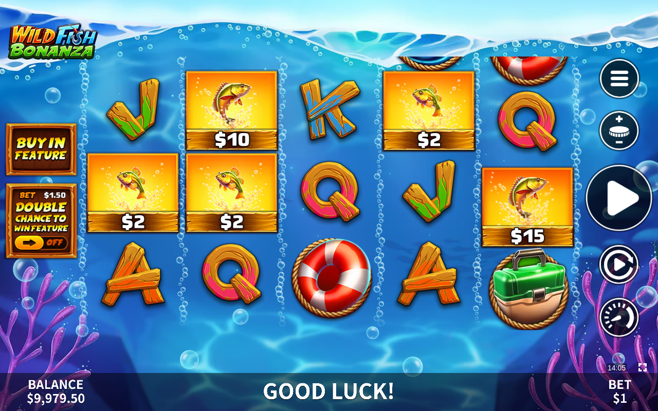 Wild Fish Bonanza gameplay