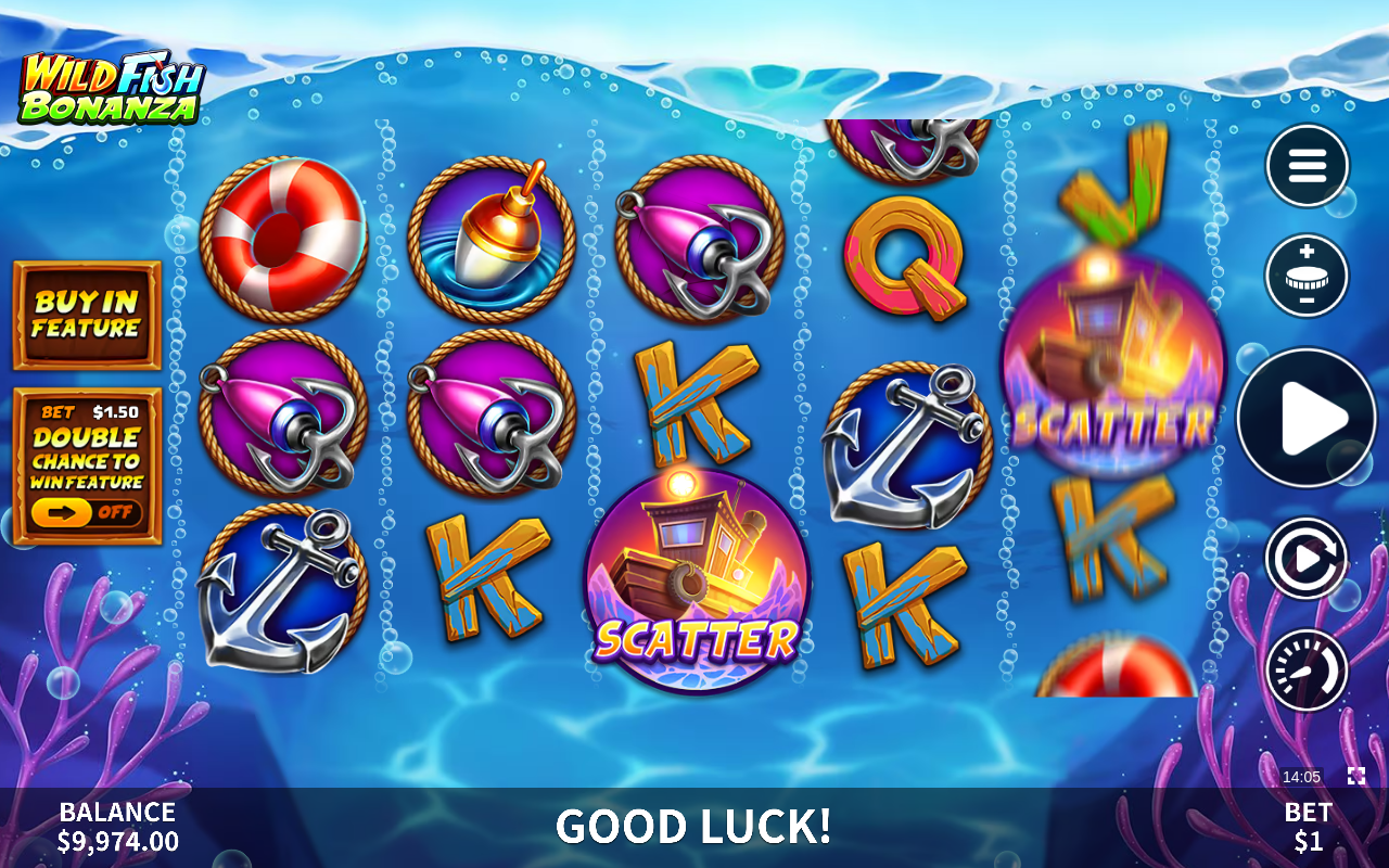 Wild Fish Bonanza gameplay