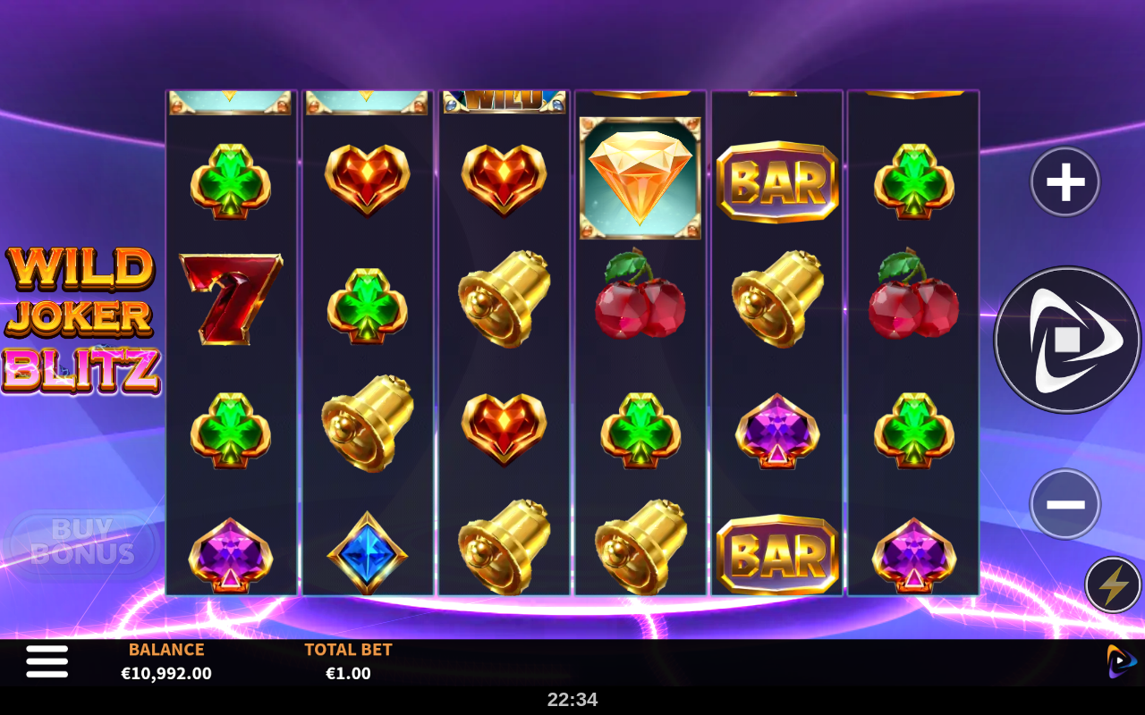 Wild Joker Blitz gameplay
