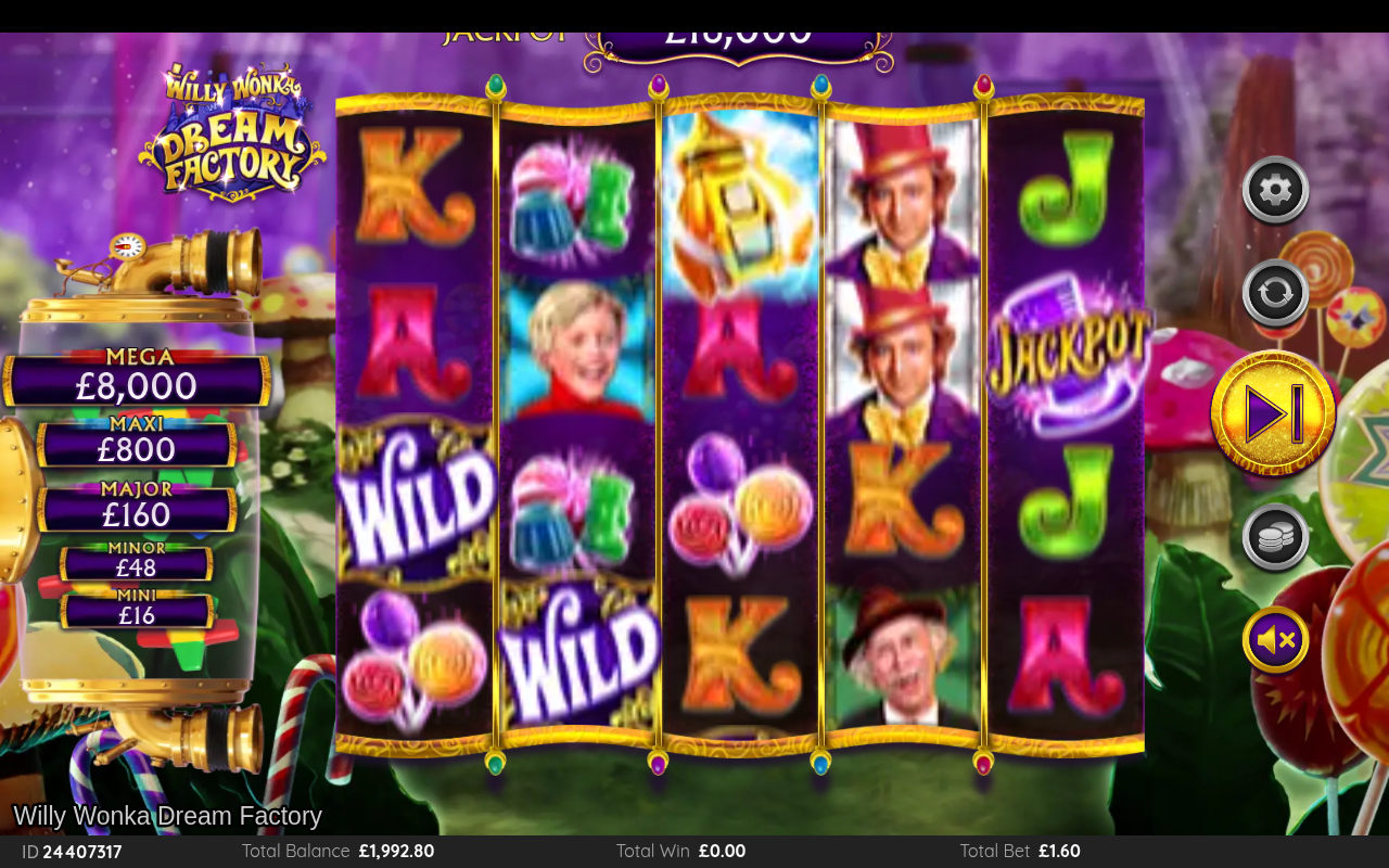 Willy Wonka Dream Factory gameplay