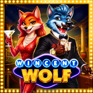 Wincent Wolf slot game logo