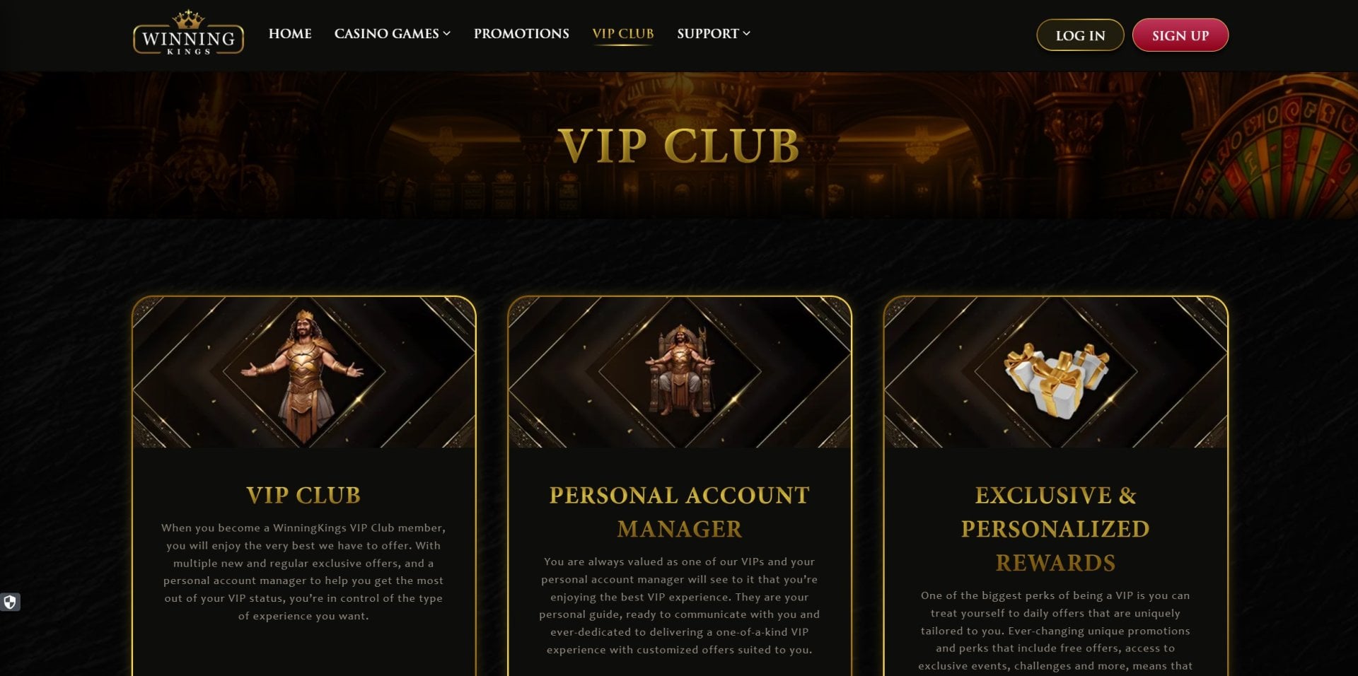 Winning Kings VIP Club