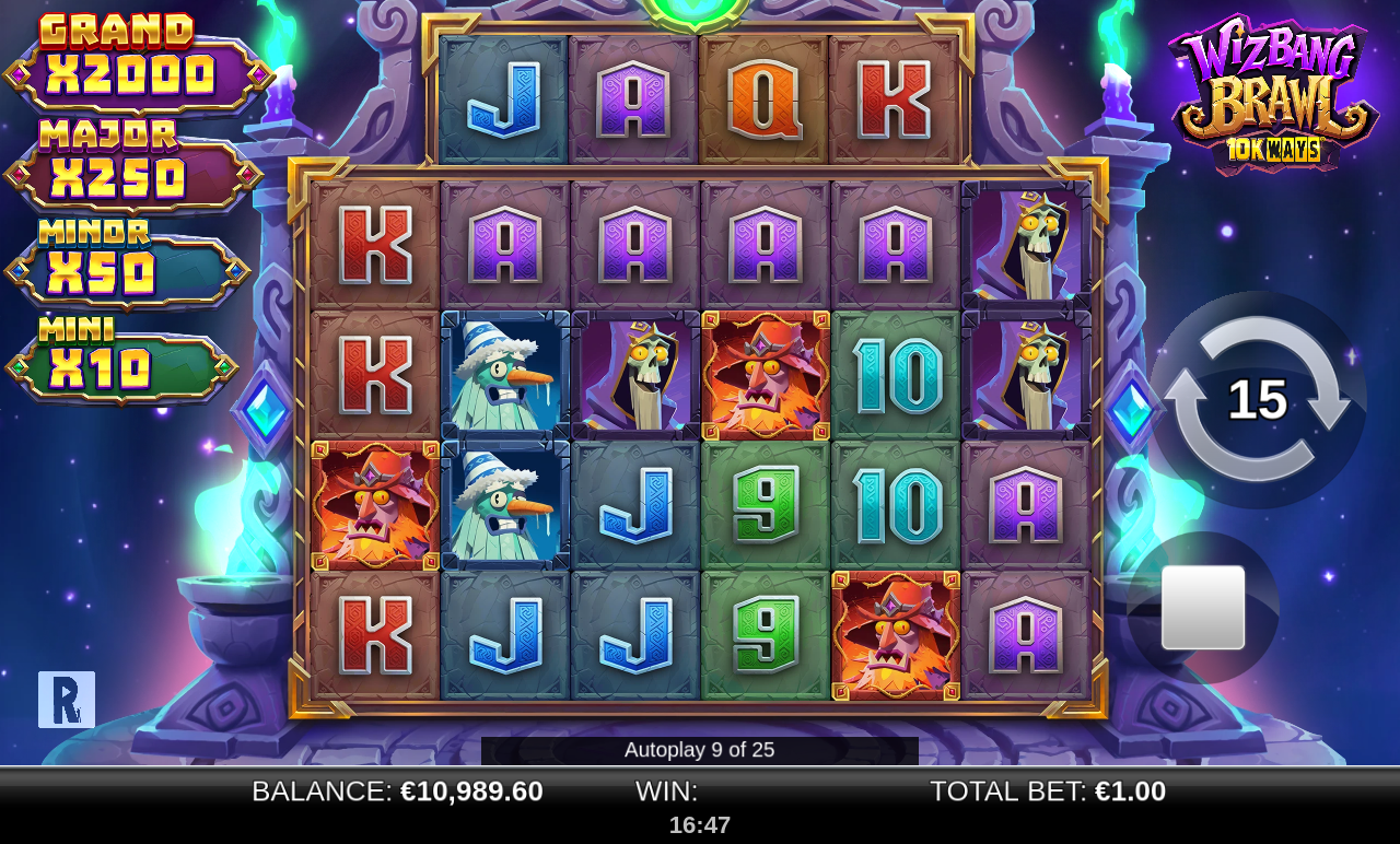 WizBang Brawl 10K Ways gameplay