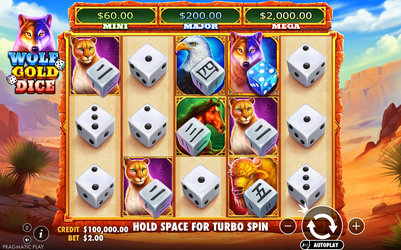 Wolf Gold Dice base game