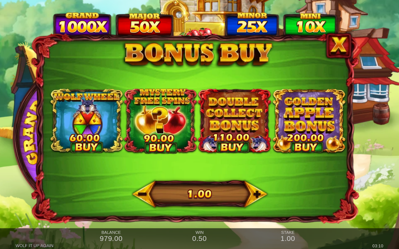 Wolf It Up! Again bonus buy