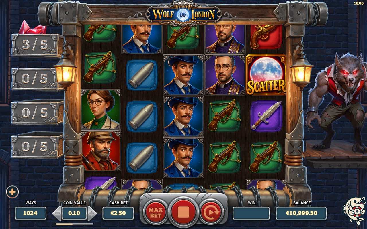 Wolf of London gameplay