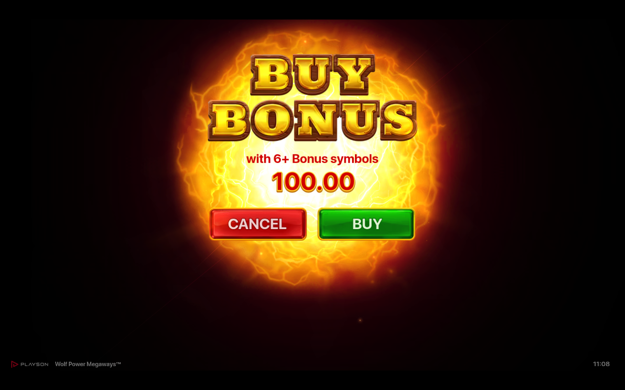 Wolf Power Megaways bonus buy