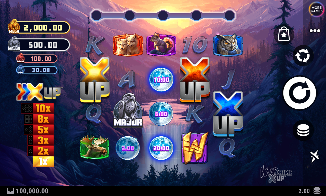 Wolf Prime X UP base game