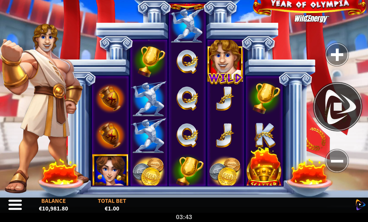 Year of Olympia WildEnergy gameplay