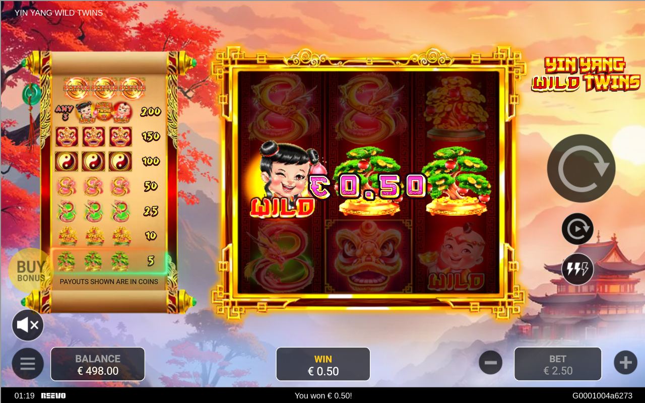 Yin Yang Wild Twins gameplay