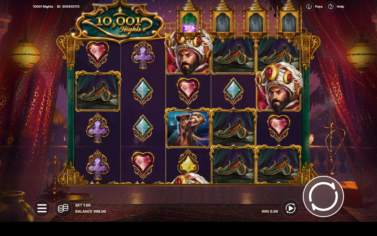 10,001 Nights gameplay